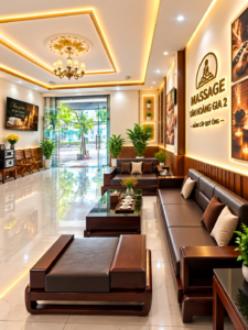Không gian Massage Tân Hoàng Gia tại Quy Nhơn