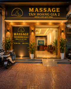 Mặt tiền tại Massage Tân Hoàng Gia 2 ở Quy Nhơn